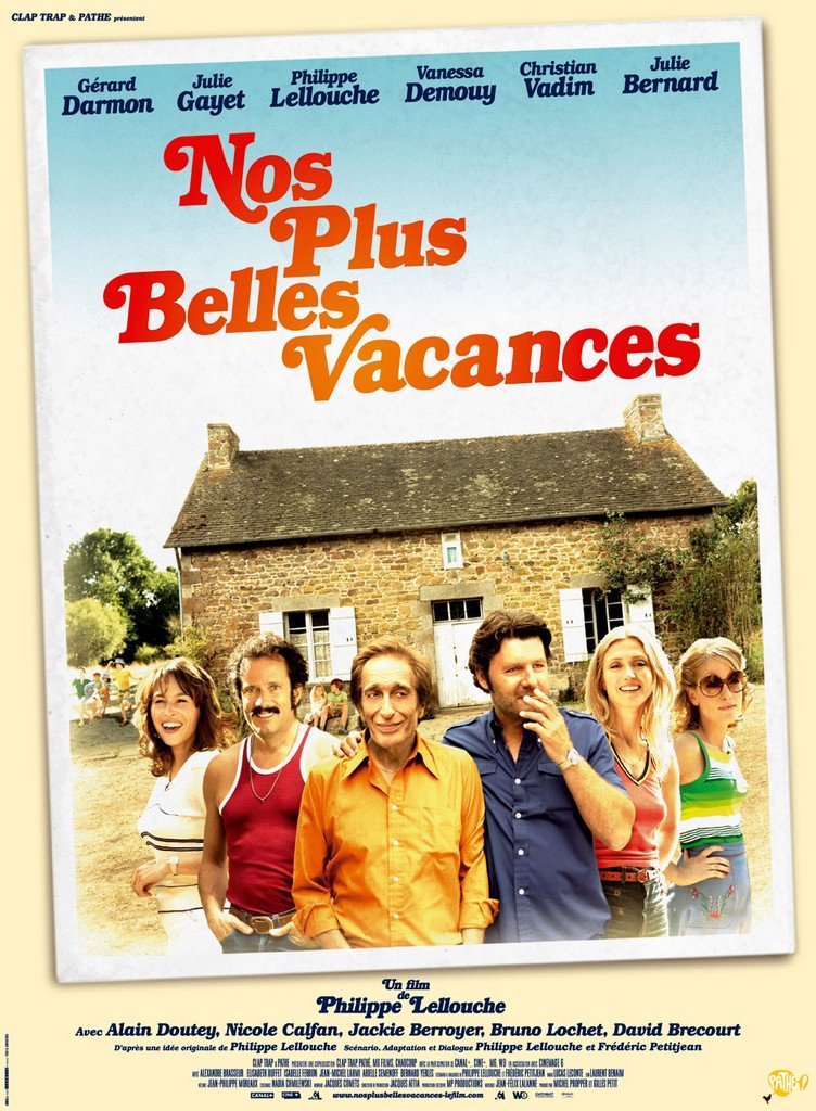 French poster of the movie My Best Holidays