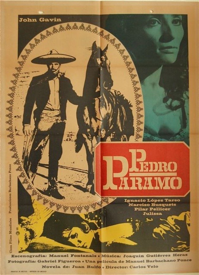 Spanish poster of the movie Pedro Páramo