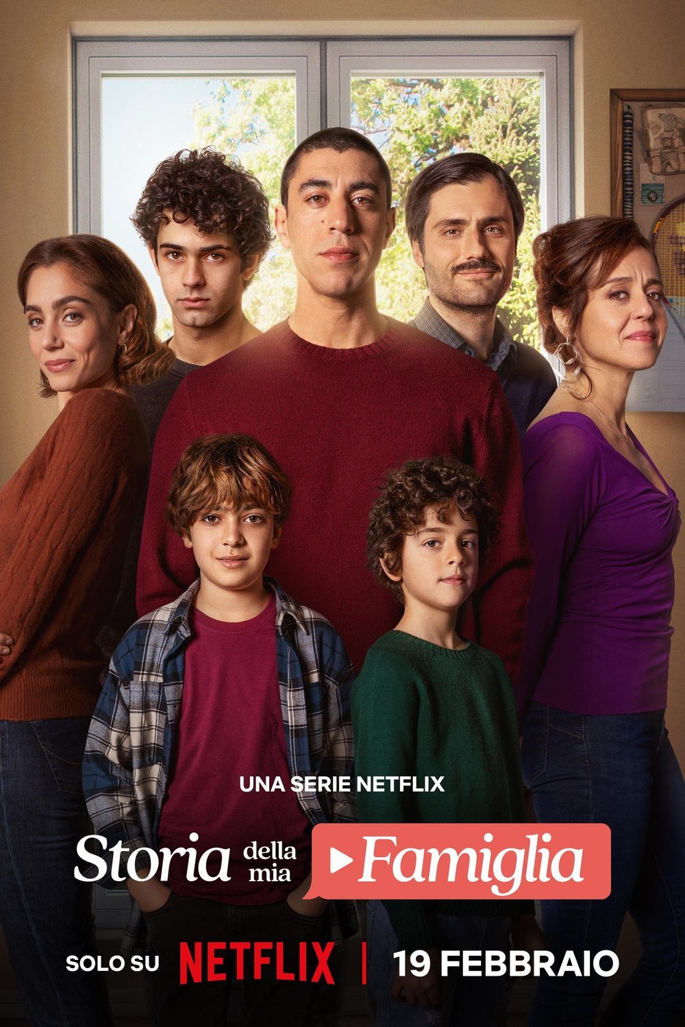 Italian poster of the movie Storia della mia famiglia