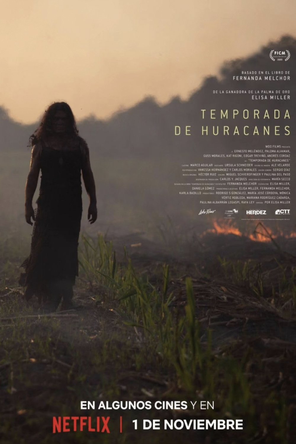 Spanish poster of the movie Temporada de huracanes