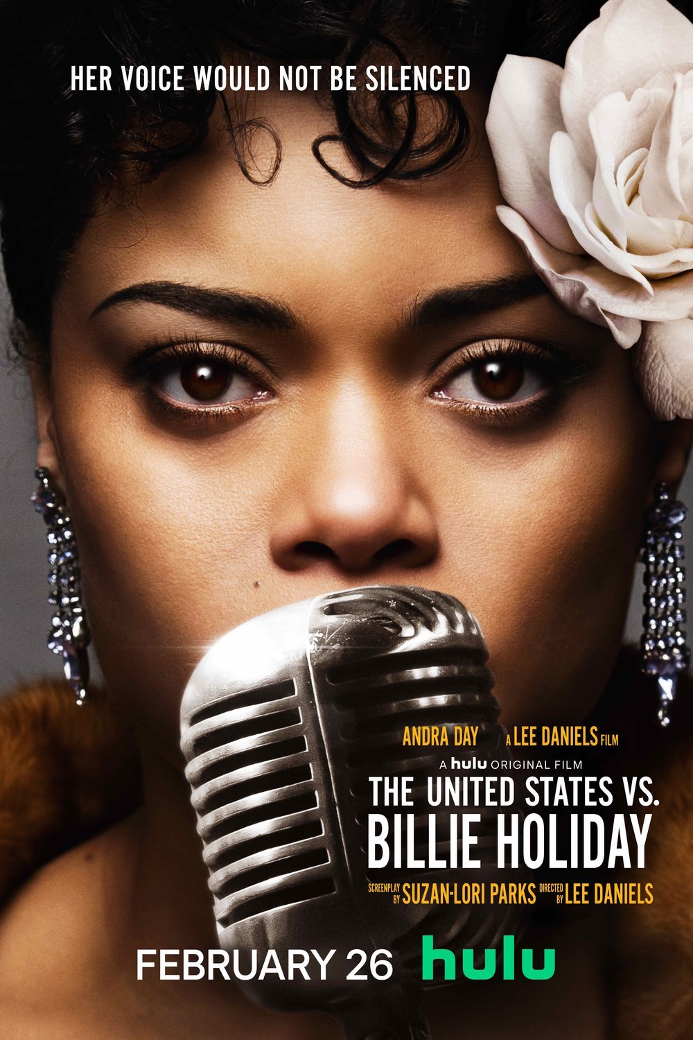 L'affiche du film The United States vs. Billie Holiday [2021]