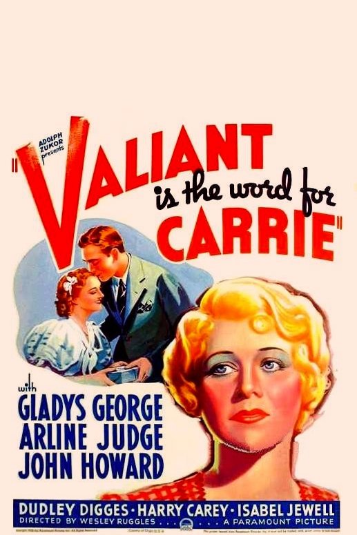 Poster of the movie Valiant Is the Word for Carrie [1936]