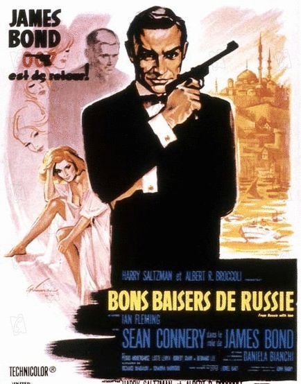 L'affiche du film Bons baisers de Russie