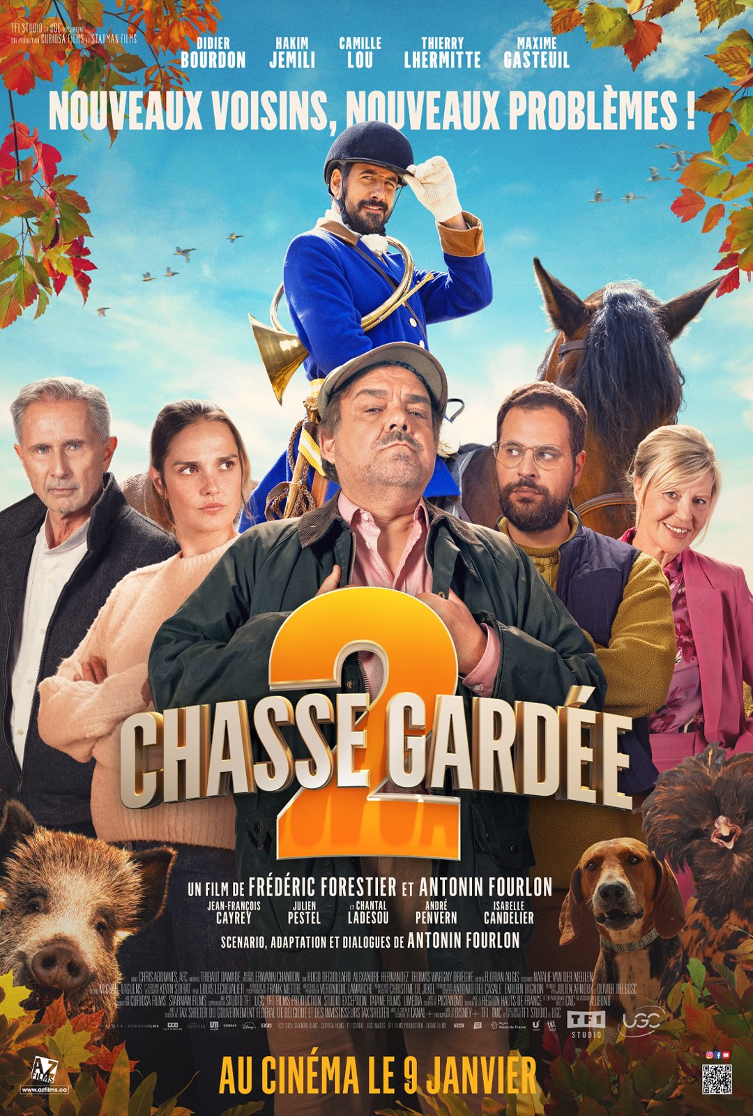L'affiche du film Chasse gardée 2 [2025]