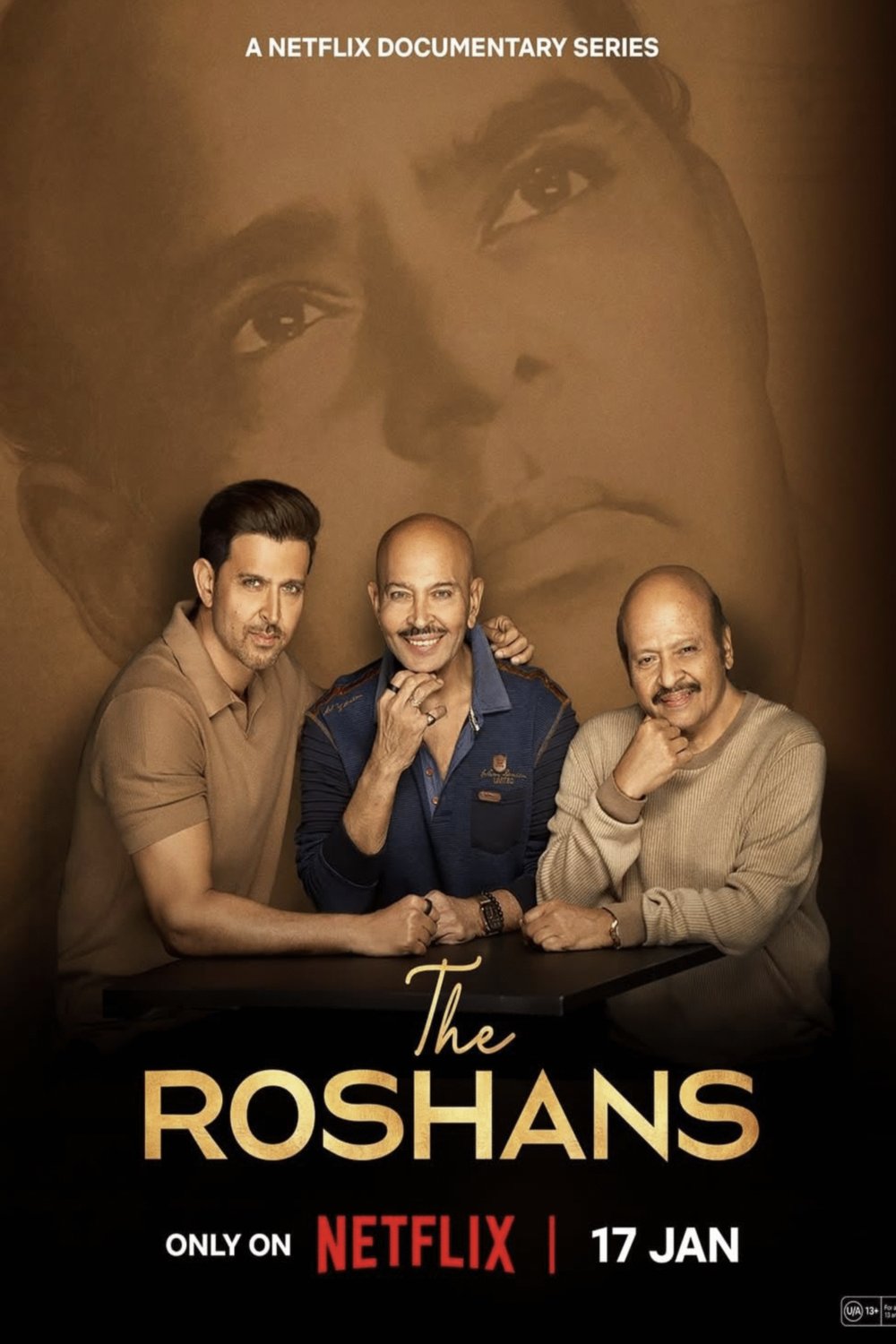 L'affiche originale du film The Roshans en Hindi