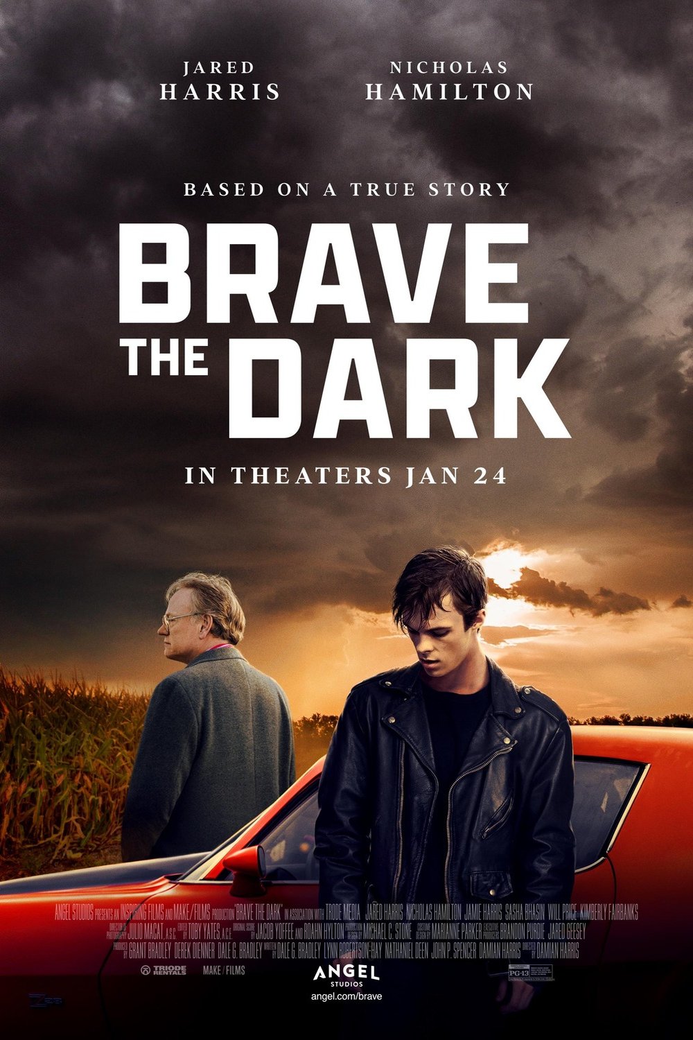 L'affiche du film Brave the Dark