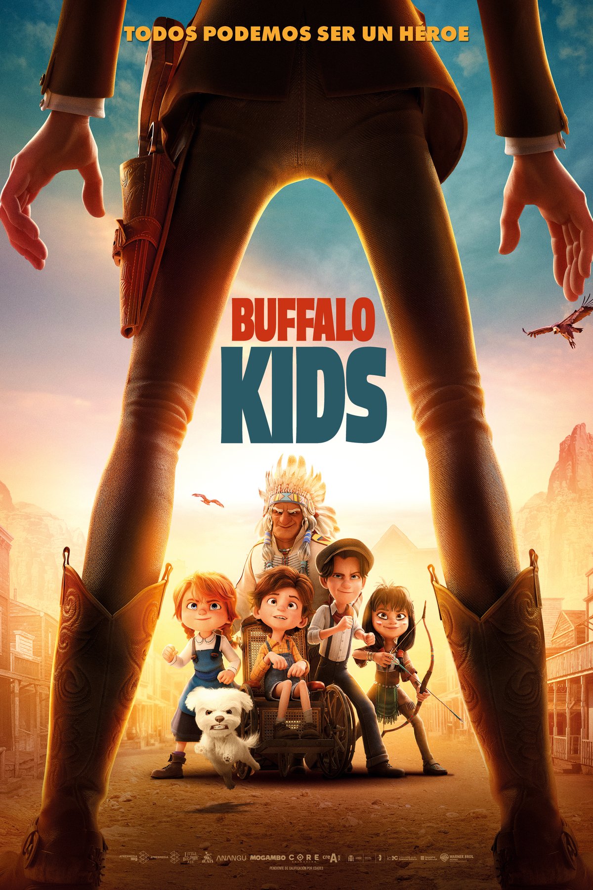 L'affiche du film Buffalo Kids