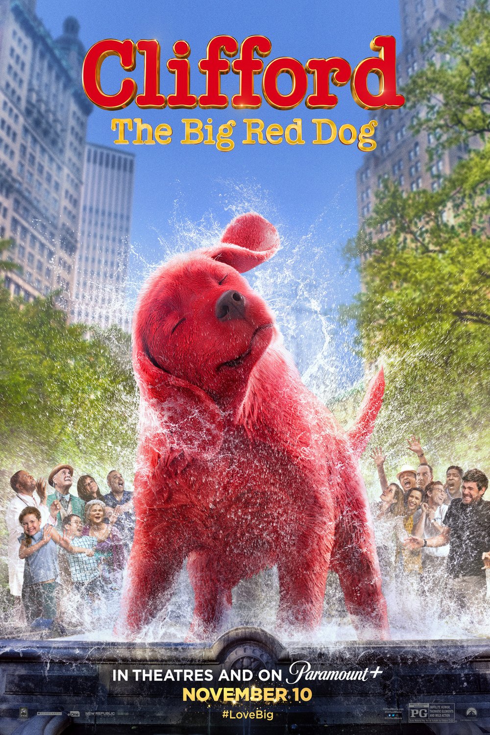 Poster of the movie Clifford the Big Red Dog [2021]