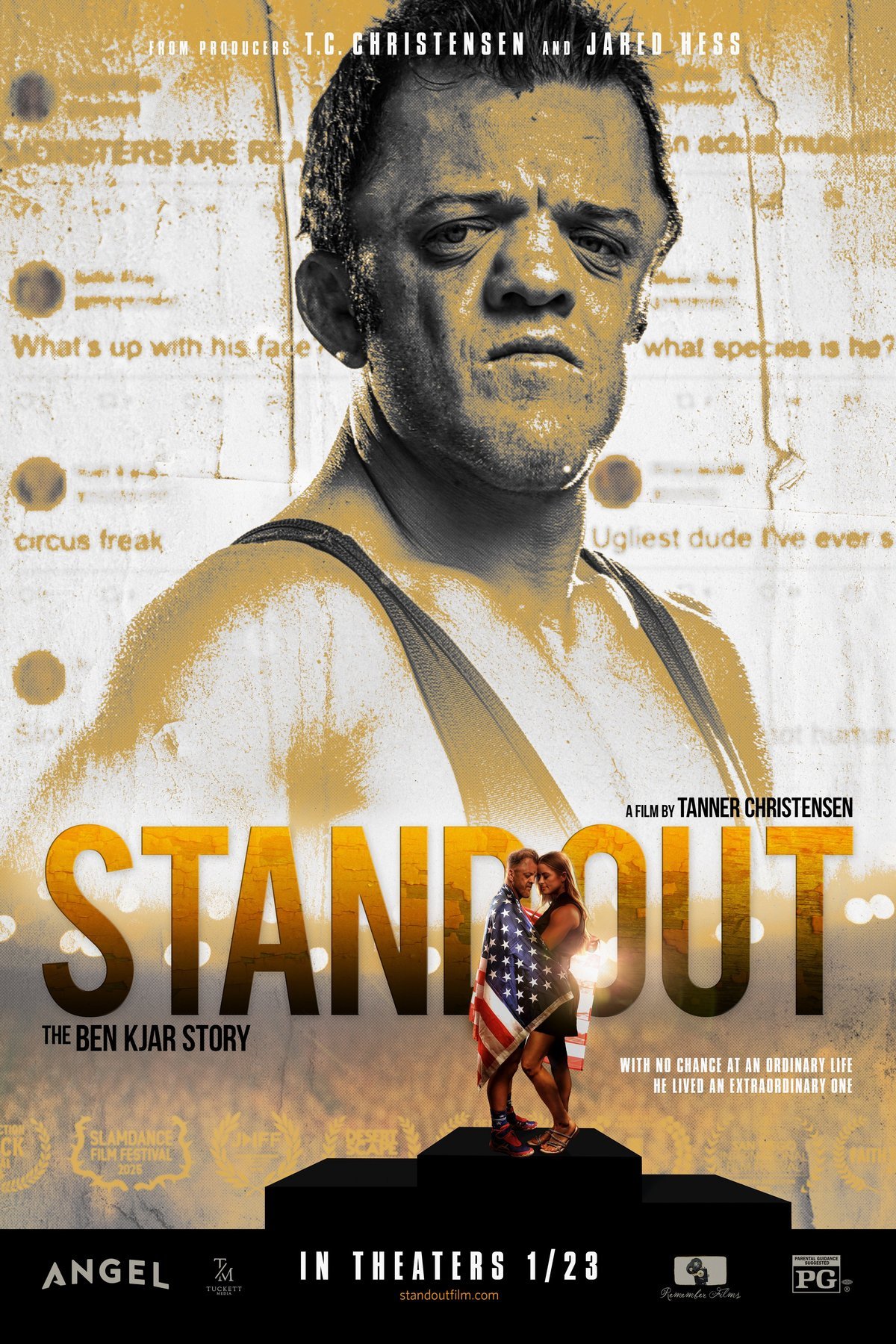 L'affiche du film Standout: The Ben Kjar Story