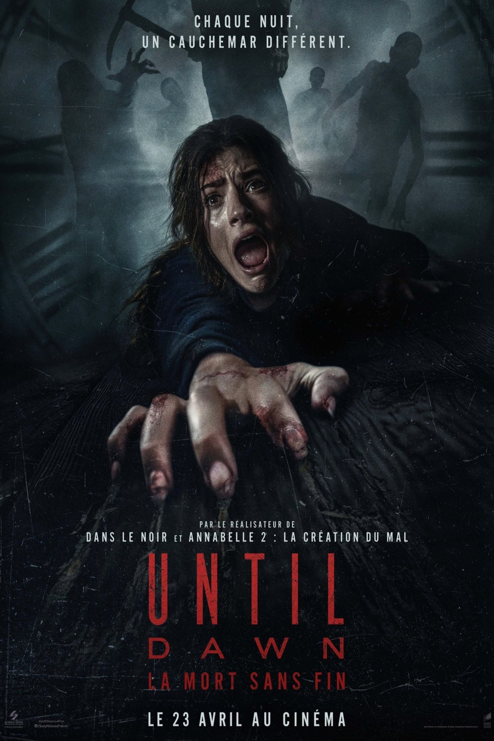 L'affiche du film Until Dawn: La mort sans fin