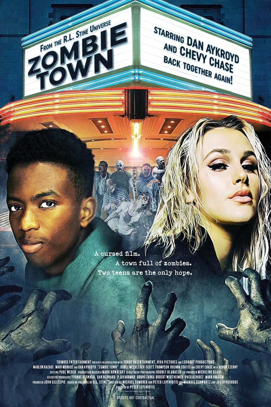 L'affiche du film Zombie Town