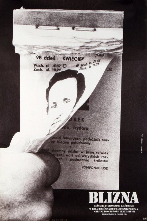 Polish poster of the movie Blizna