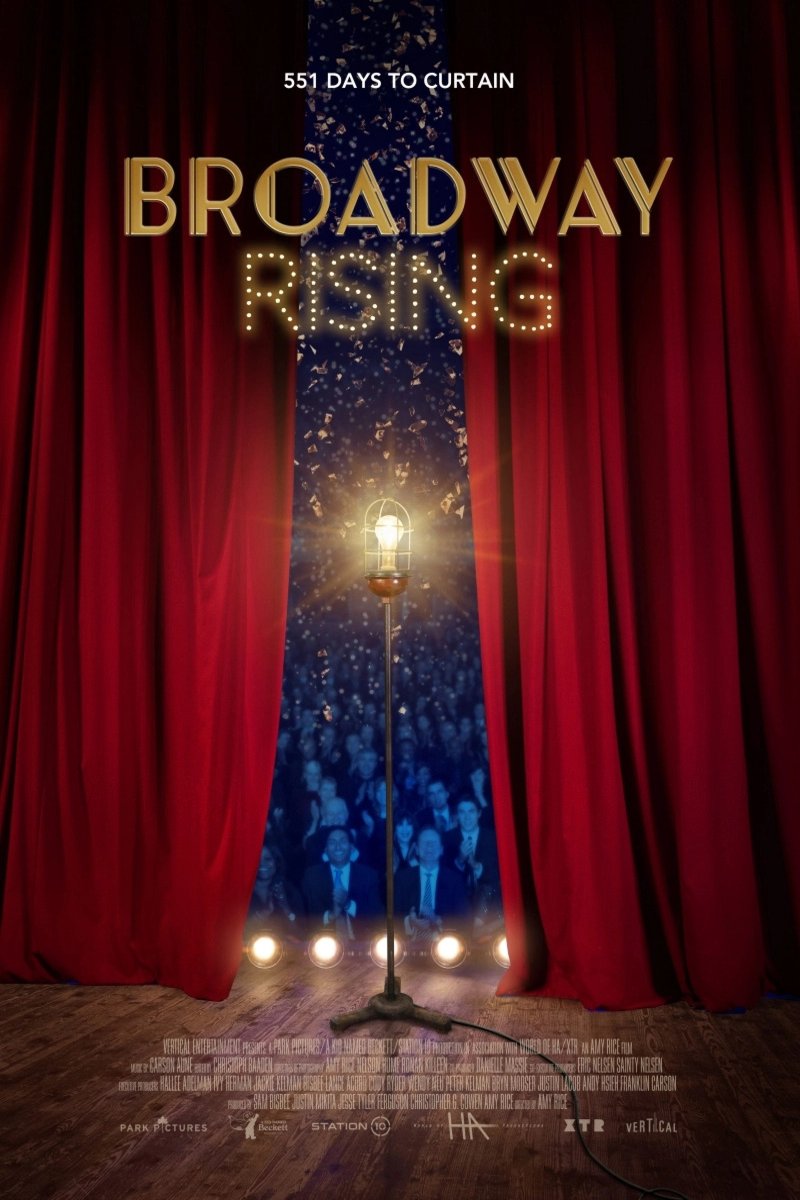 L'affiche du film Broadway Rising [2022]