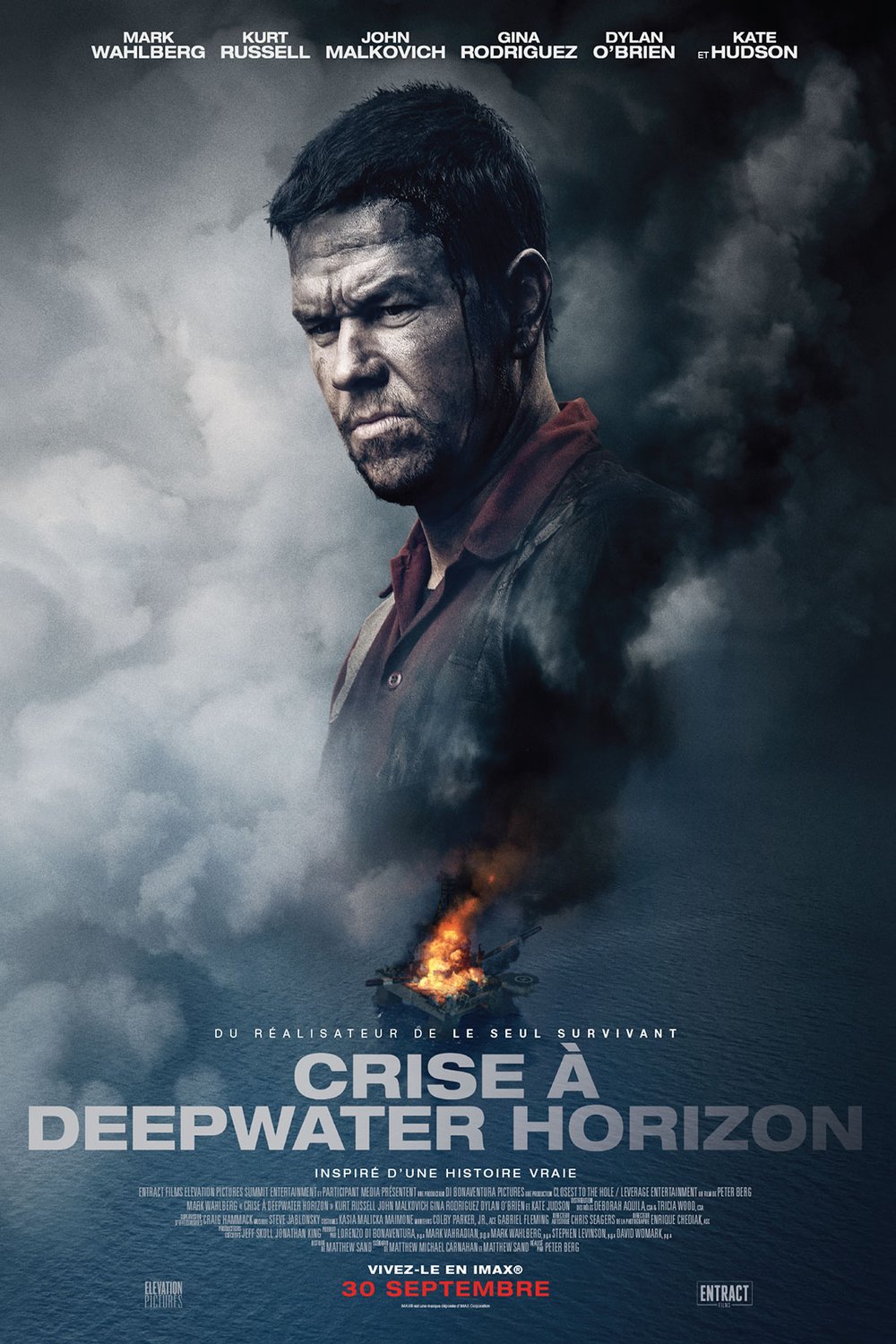 L'affiche du film Crise à Deepwater Horizon