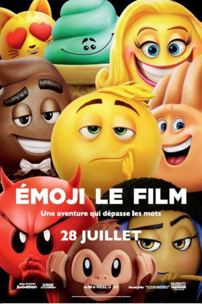 L'affiche du film Émoji le film