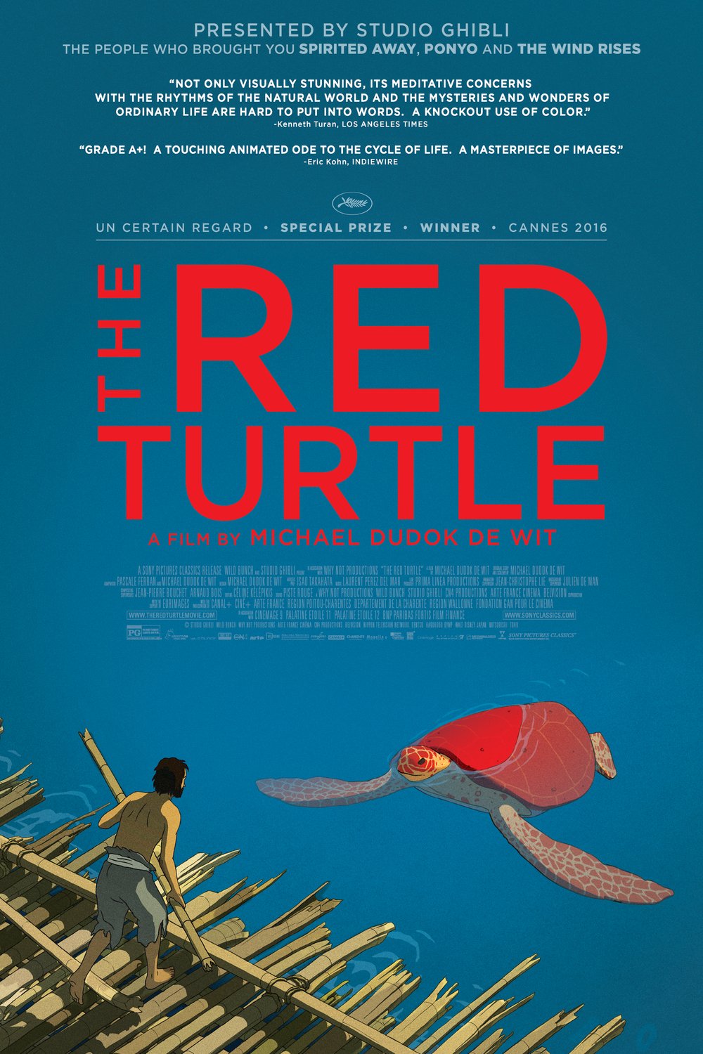 Poster of the movie The Red Turtle [2016]