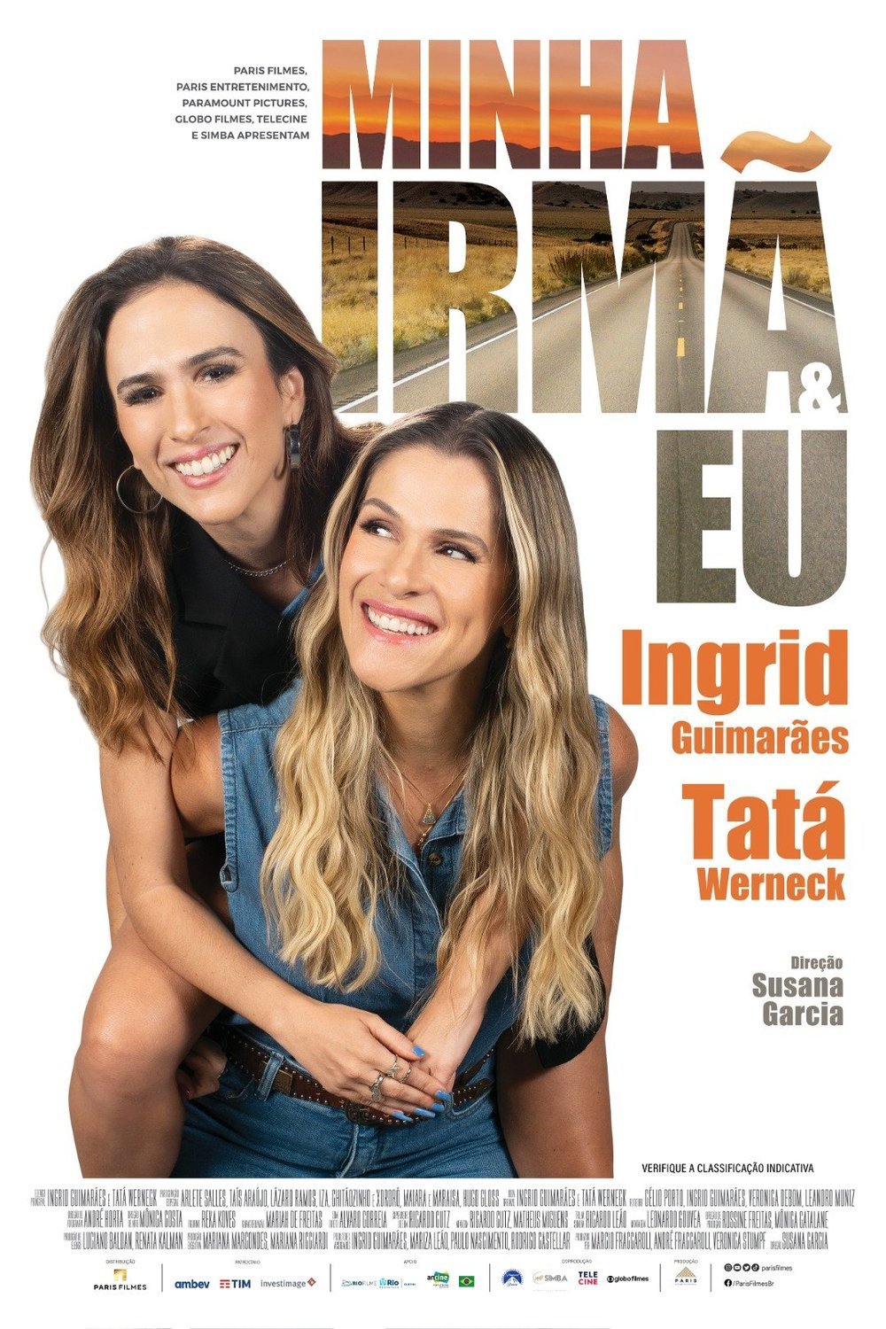 Portuguese poster of the movie Minha Irmã e Eu