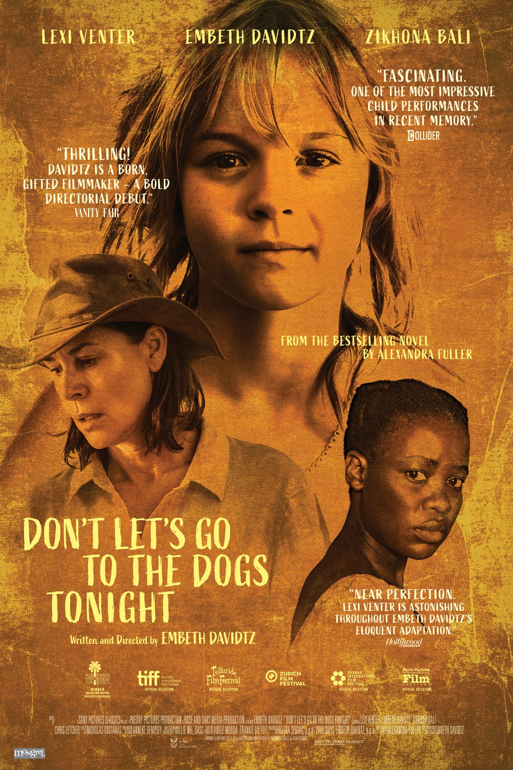 L'affiche du film Don't Let's Go to the Dogs Tonight [2024]