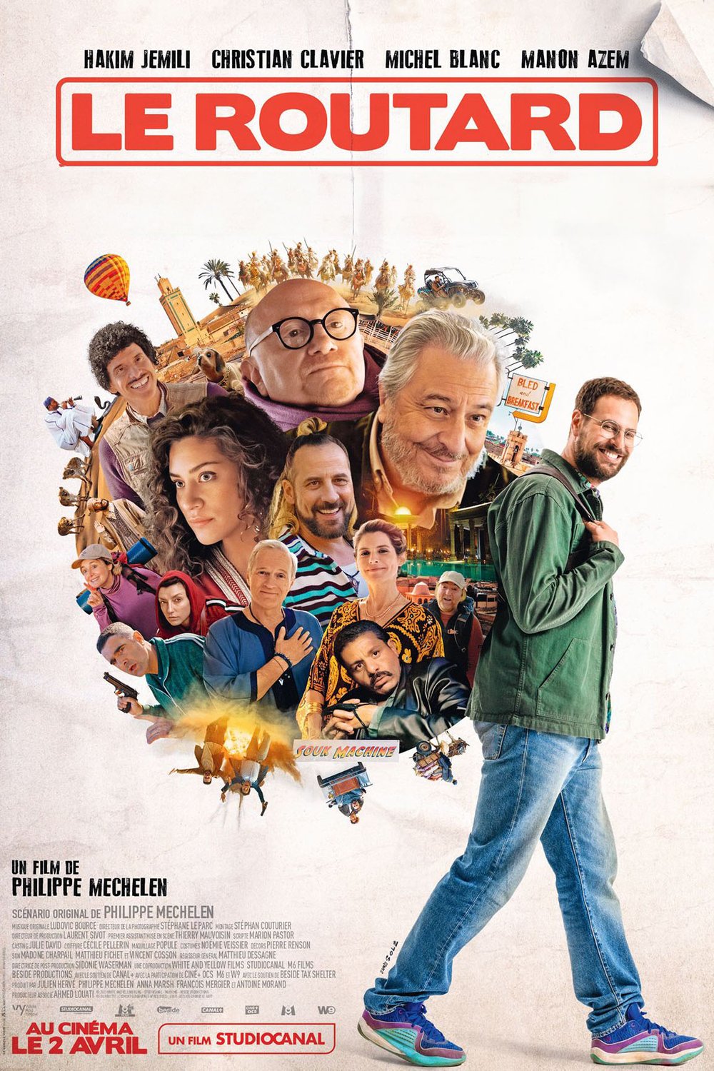 L'affiche du film Le routard [2025]