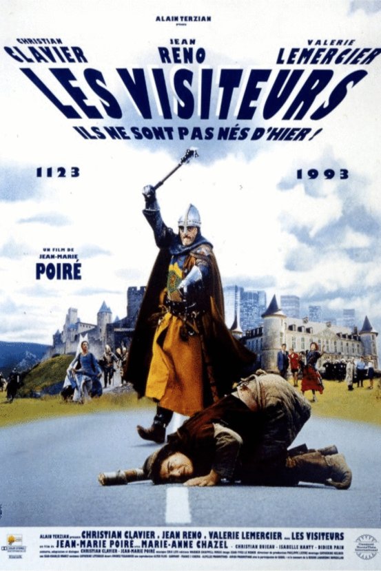 L'affiche du film Les Visiteurs