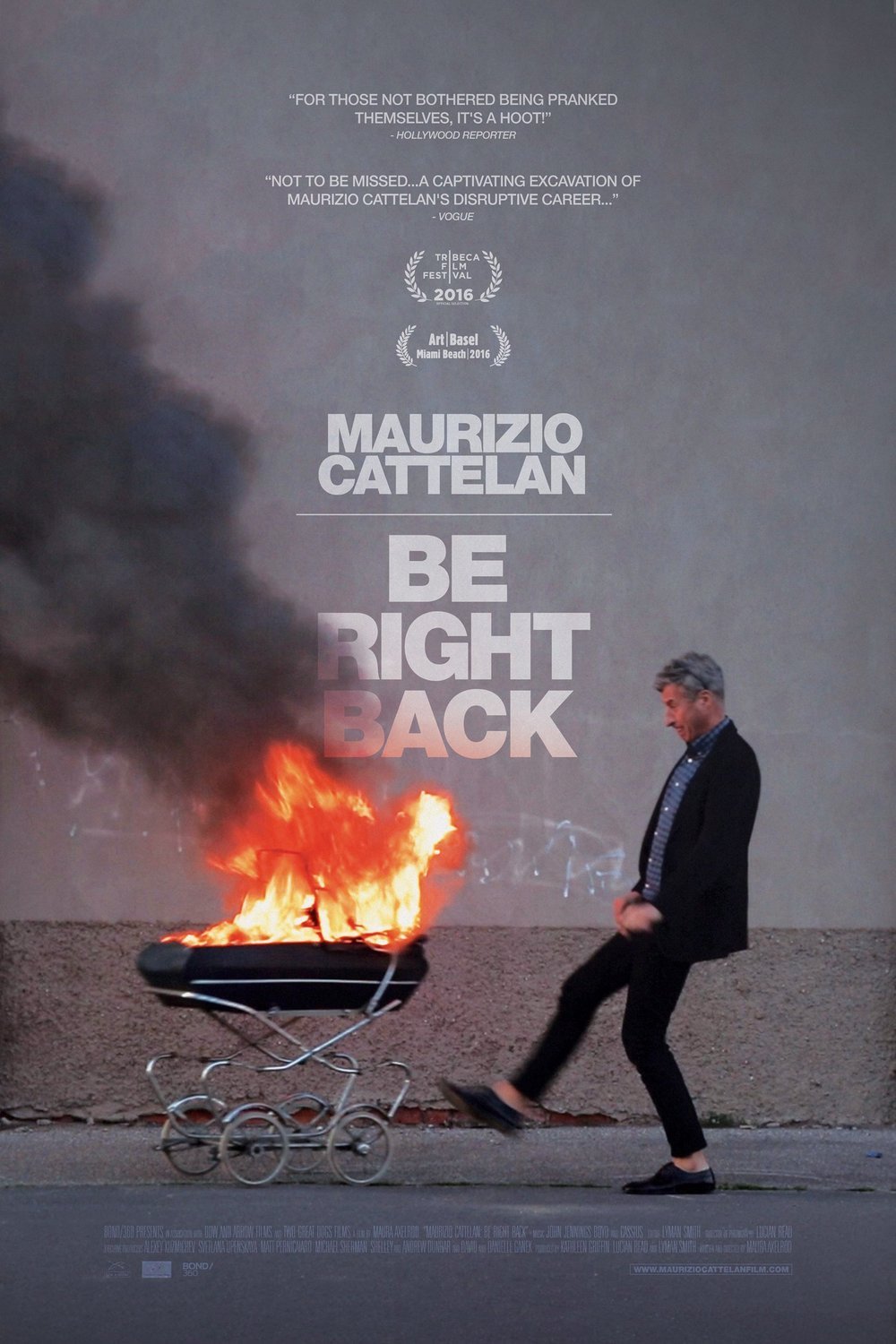 Poster of the movie Maurizio Cattelan: Be Right Back [2016]