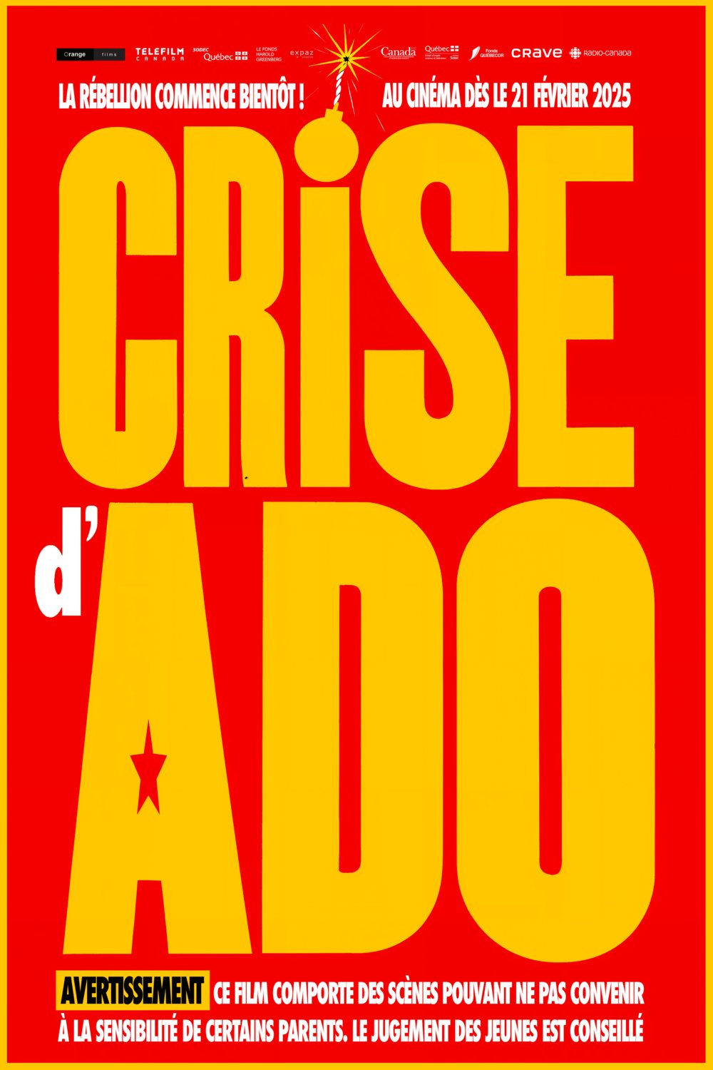 Poster of the movie Crise d'ado