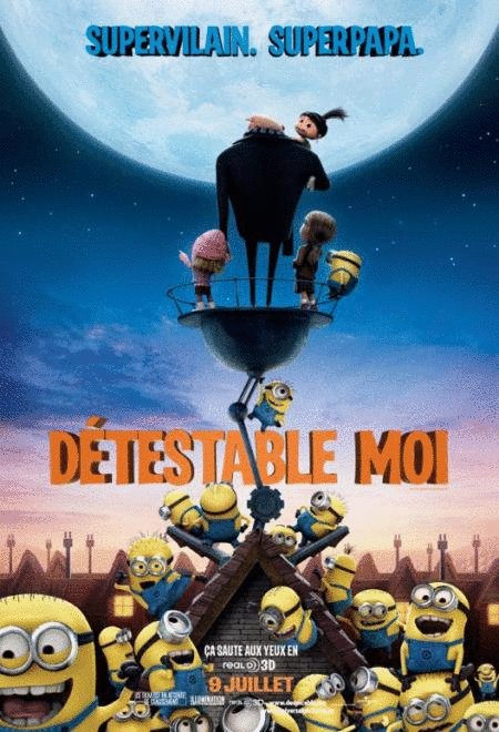 L'affiche du film Détestable Moi