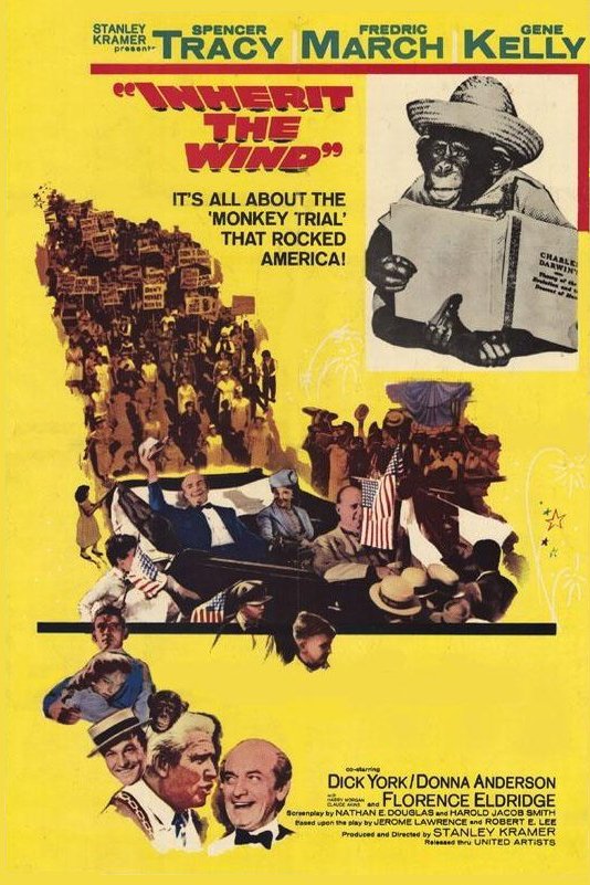 L'affiche du film Inherit the Wind