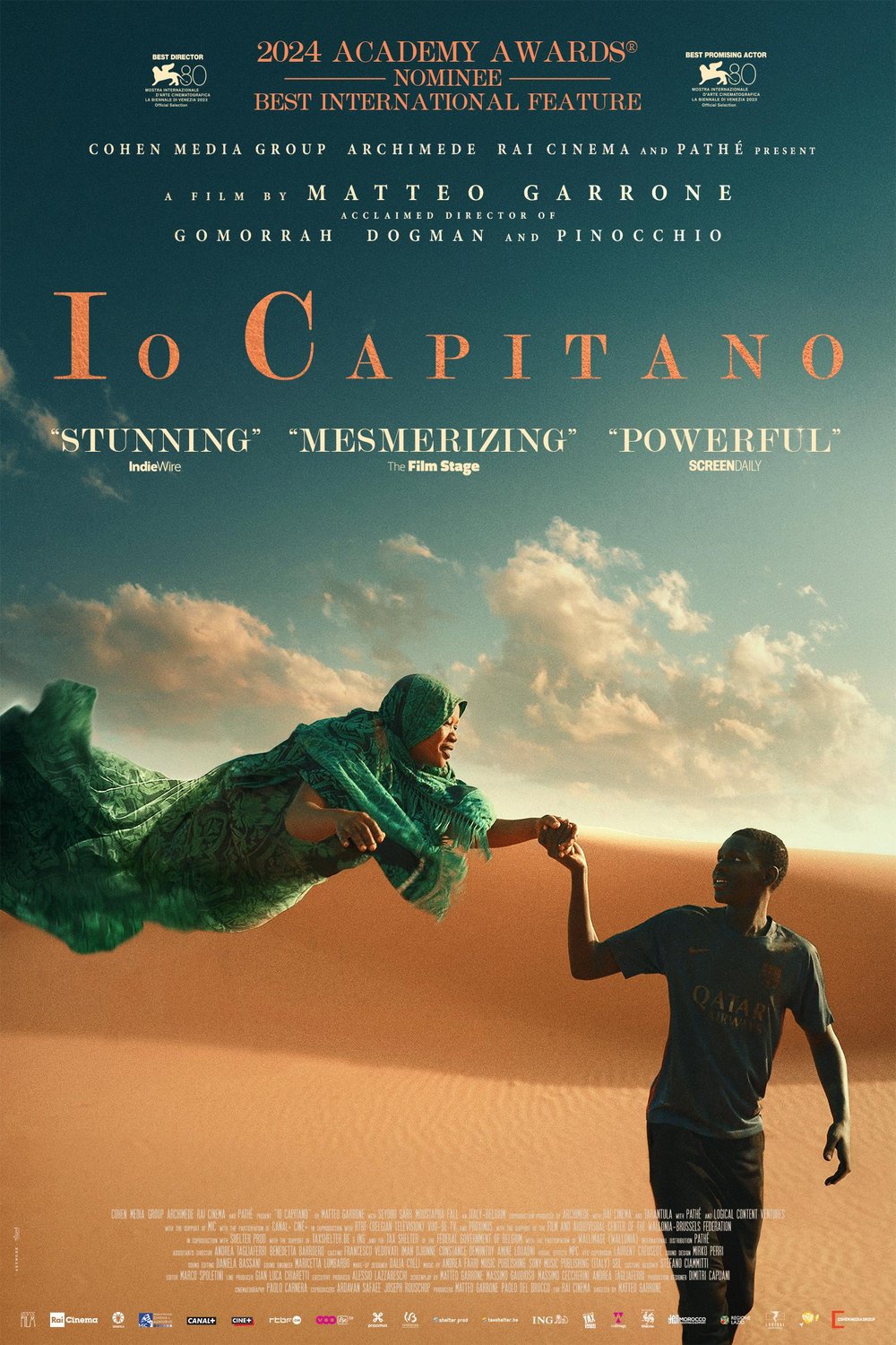 L'affiche du film Io capitano [2023]