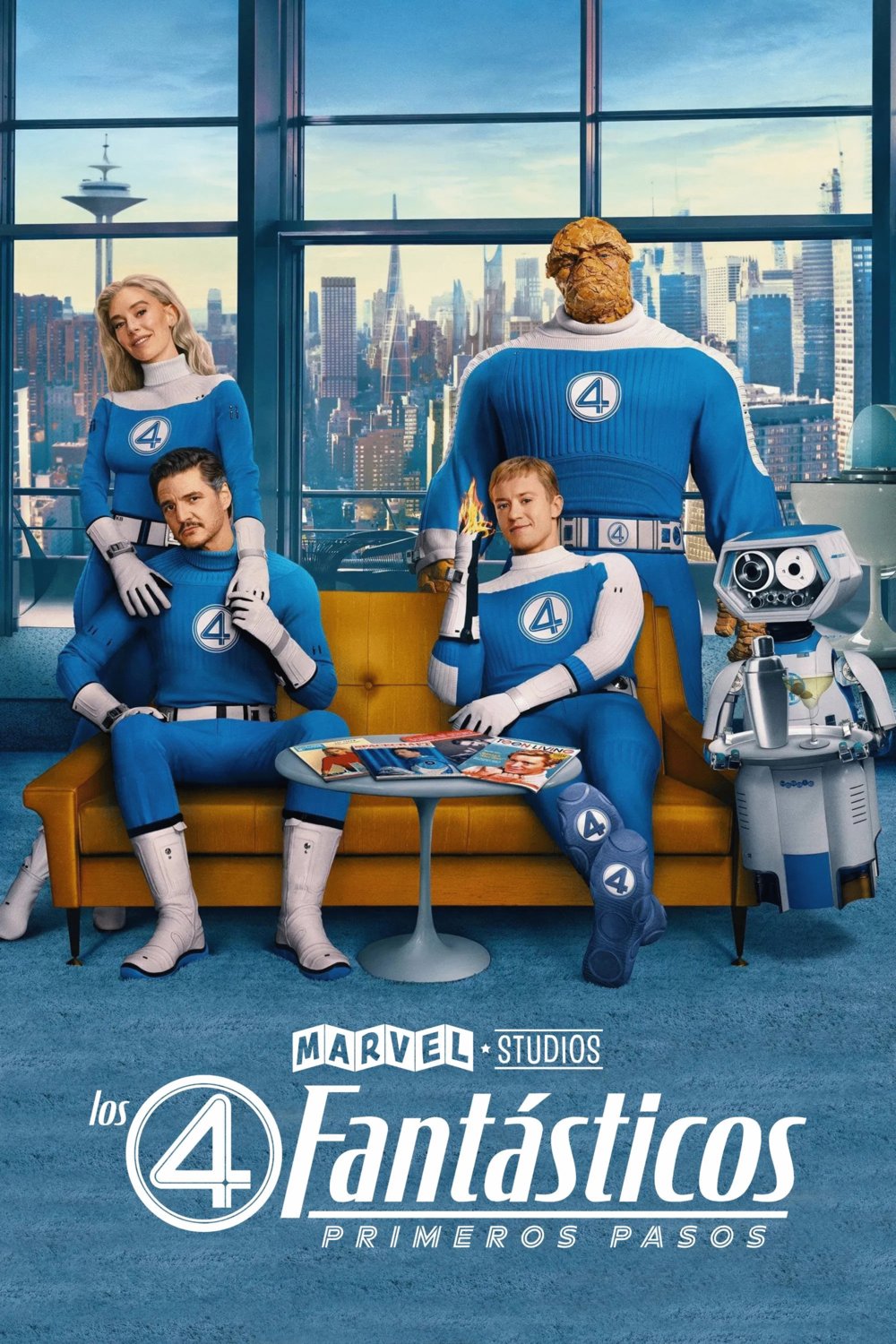 Poster of the movie Los Cuatro Fantásticos: Primeros pasos