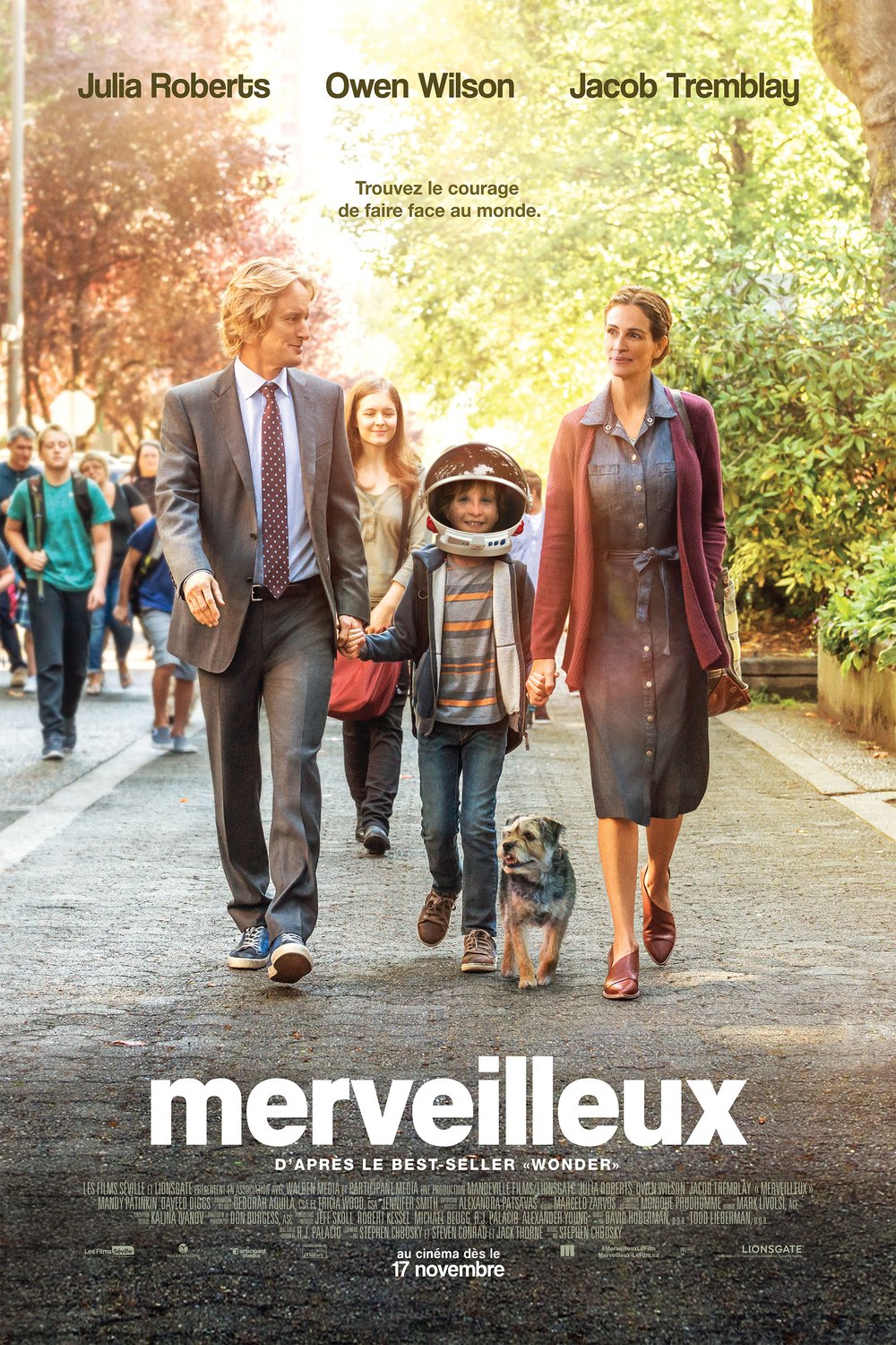 L'affiche du film Merveilleux