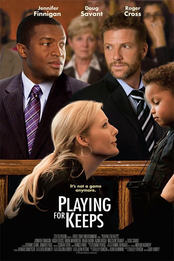 L'affiche originale du film Playing for Keeps en anglais