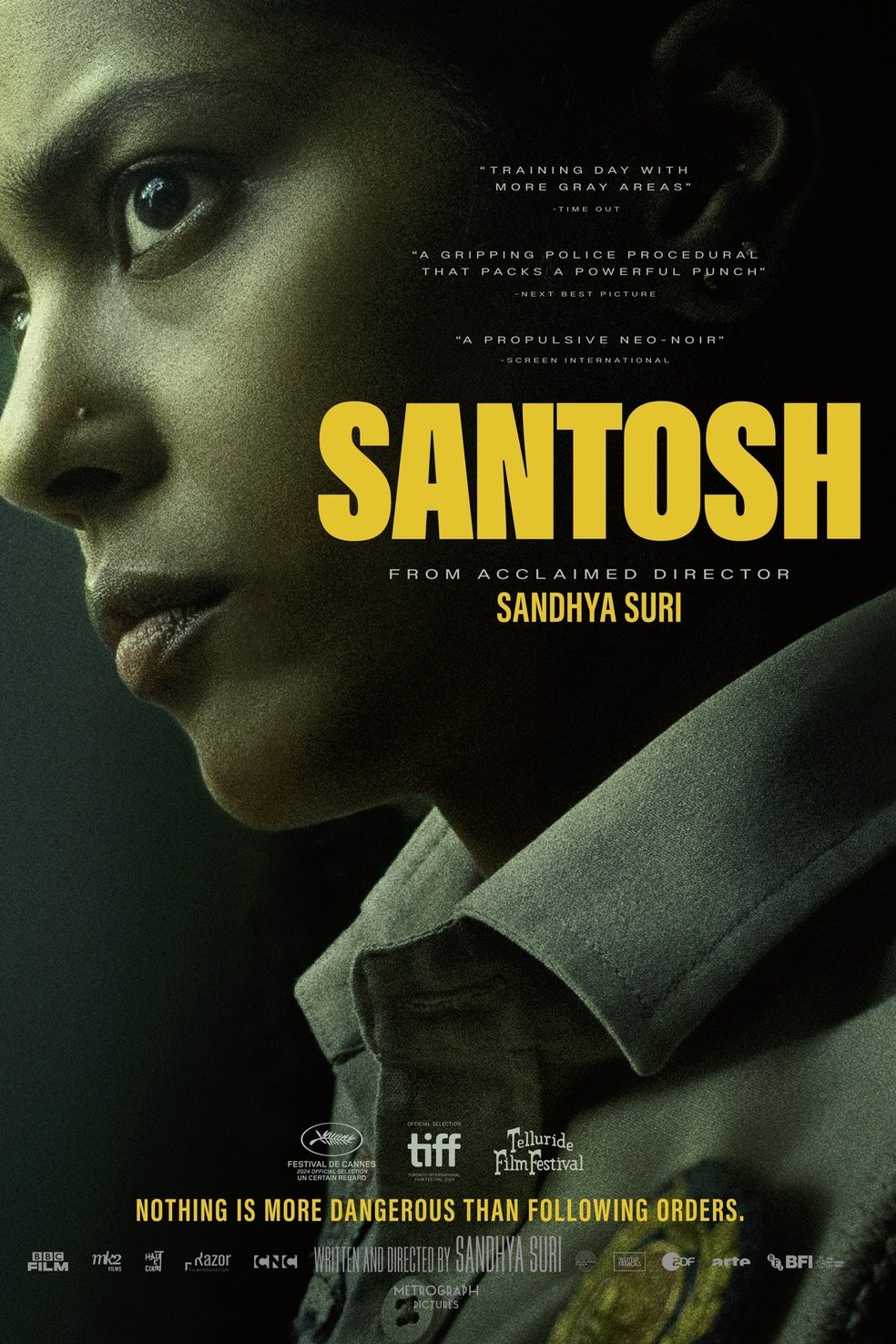 L'affiche du film Santosh