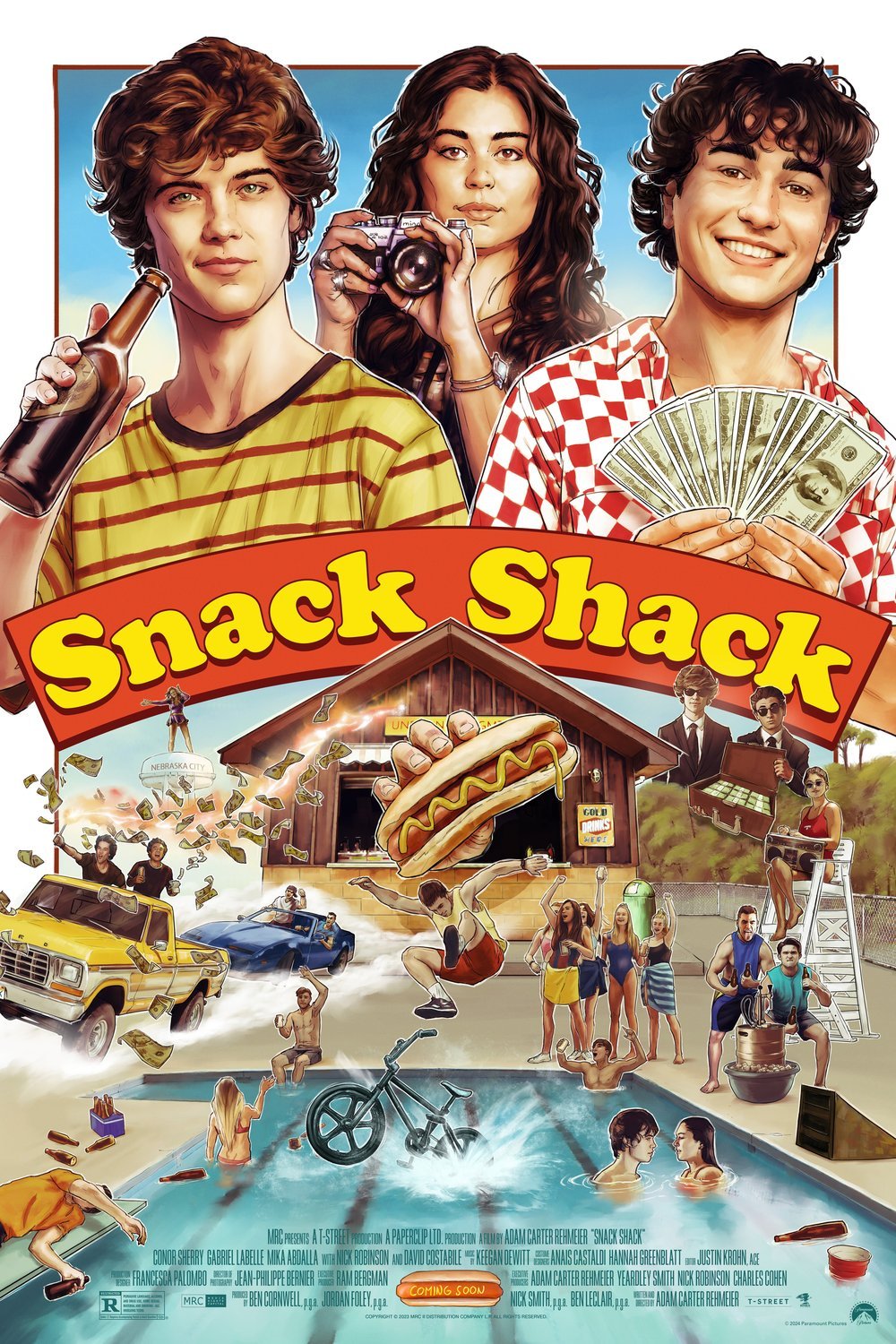 L'affiche du film Snack Shack [2024]