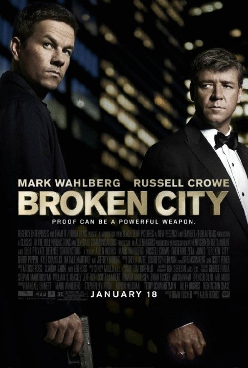 L'affiche du film Broken City [2013]