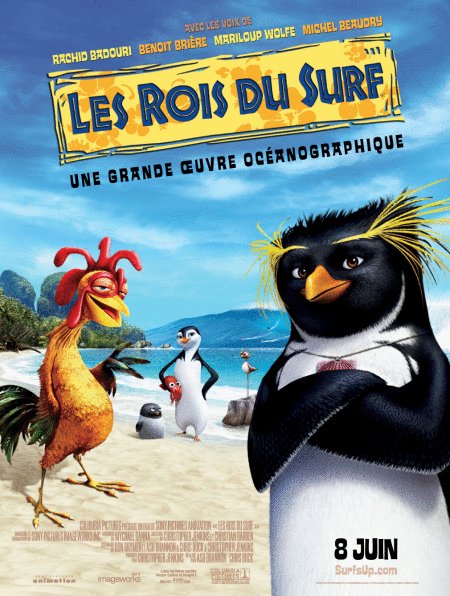 L'affiche du film Les Rois du surf