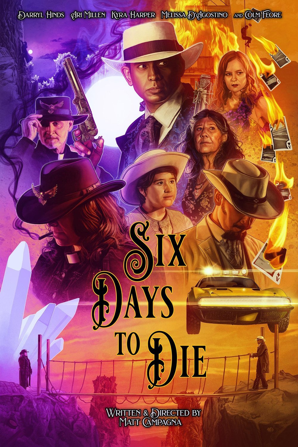 L'affiche du film Six Days to Die