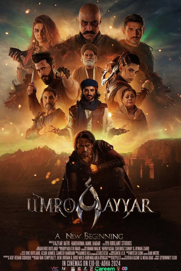 Urdu poster of the movie Umro Ayyar - A New Beginning