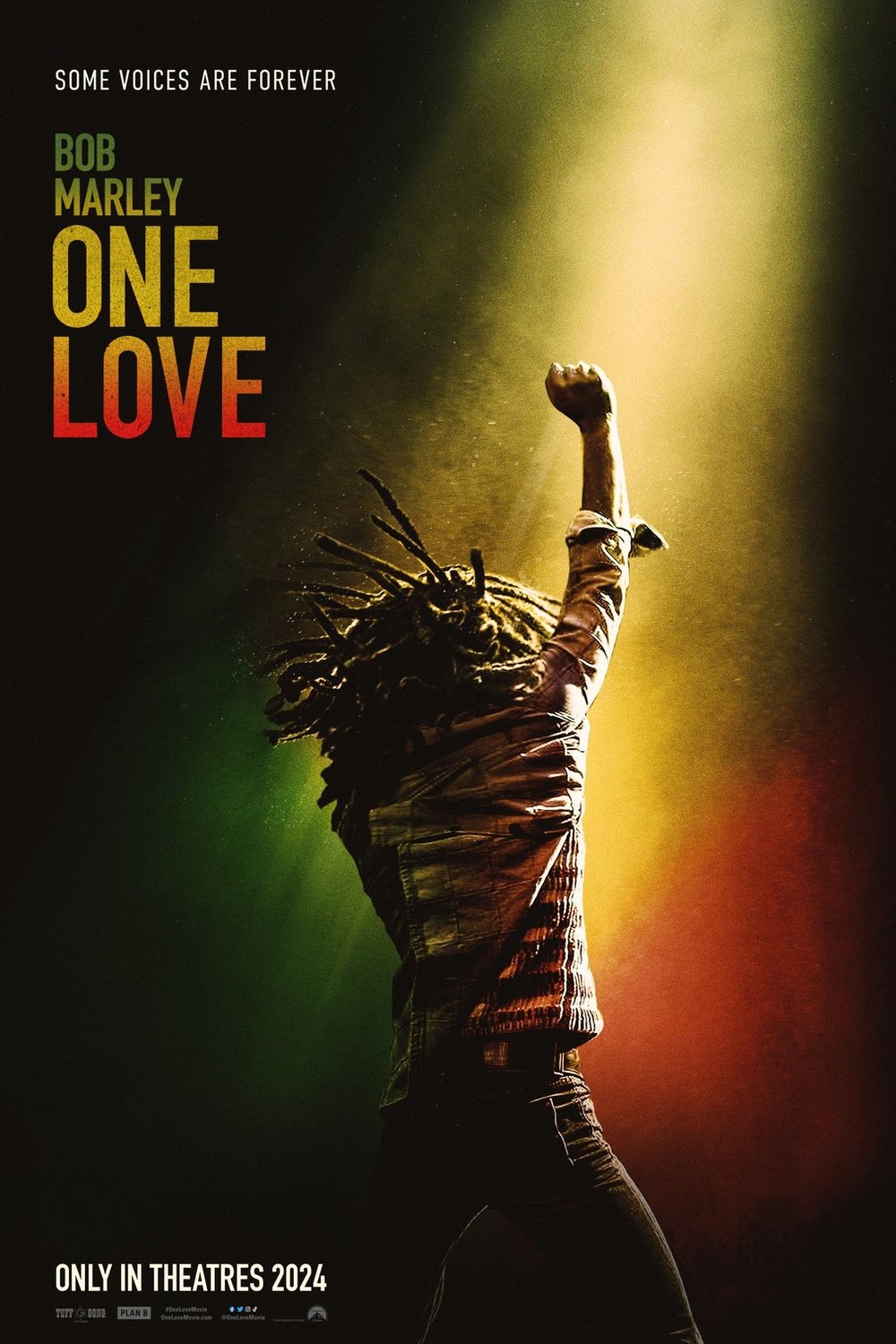 L'affiche du film Bob Marley: One Love [2024]