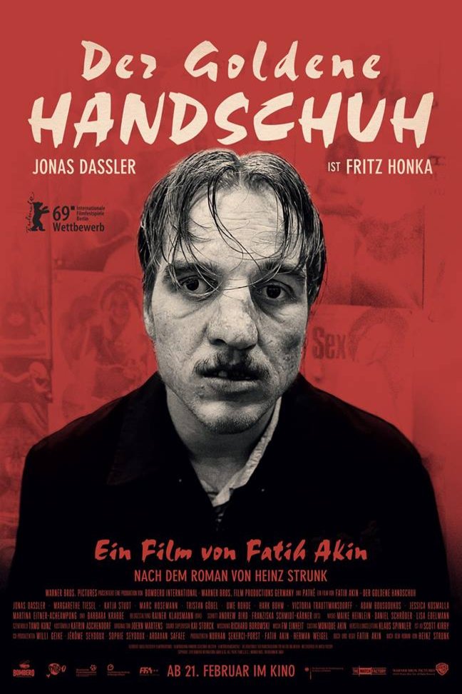 L'affiche originale du film Der goldene Handschuh en allemand