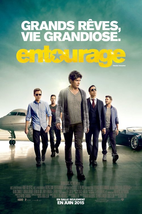 L'affiche du film Entourage