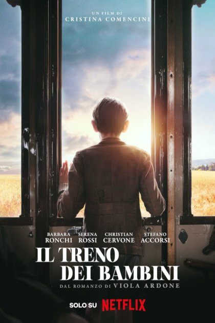 Italian poster of the movie Il treno dei bambini