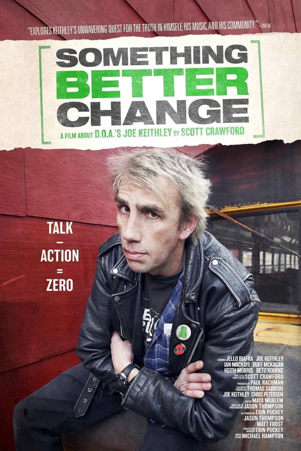 L'affiche du film Something Better Change