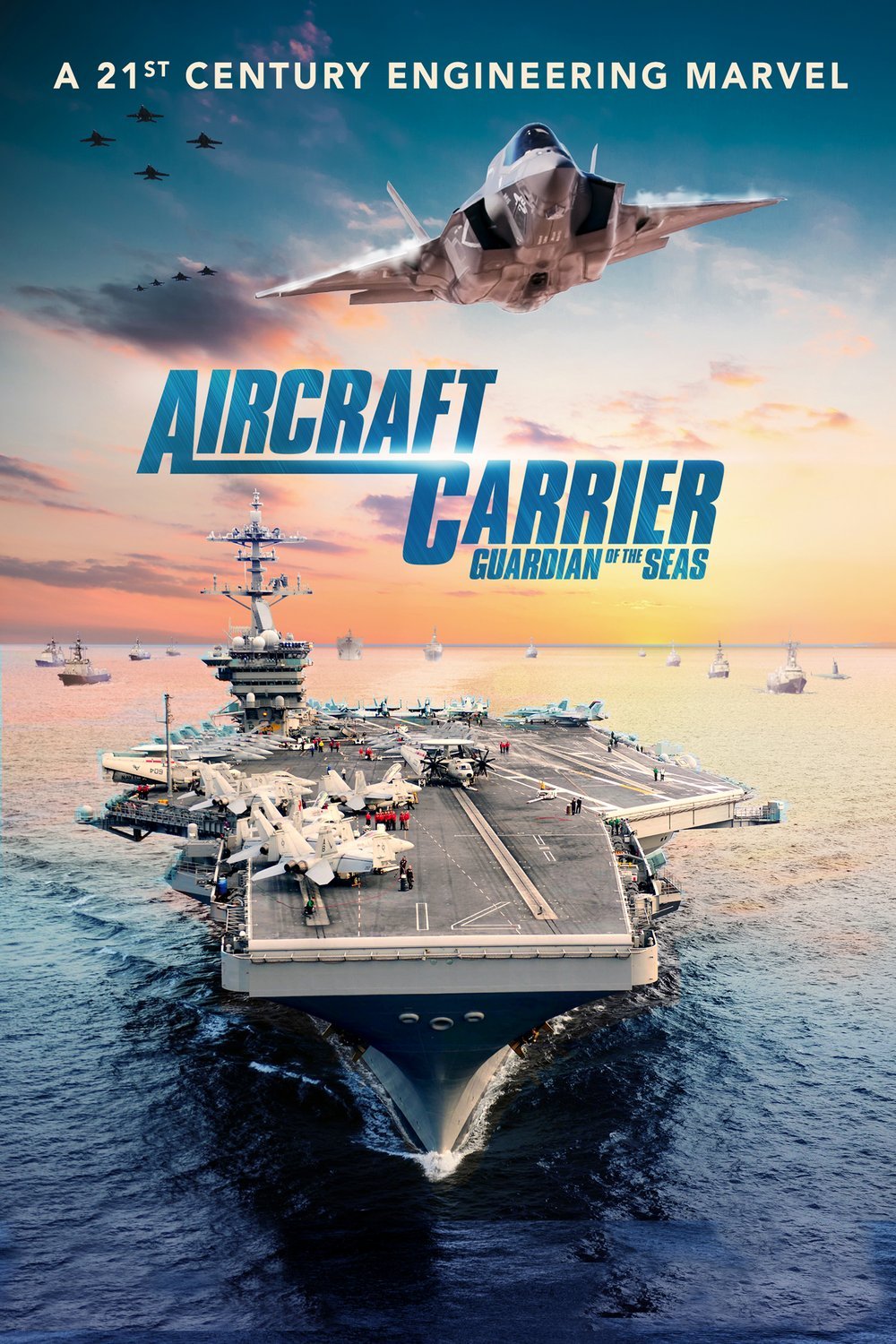 Poster of the movie Aircraft Carrier: City at Sea [2017]