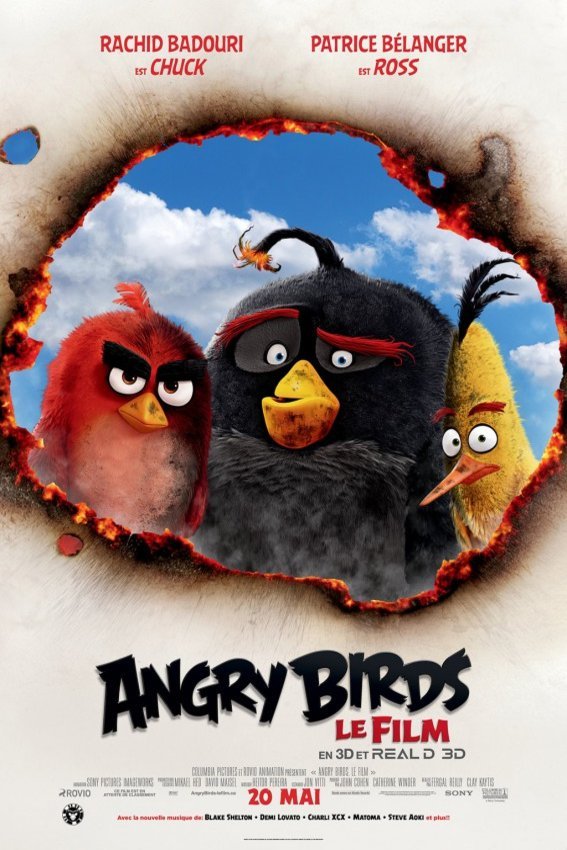 L'affiche du film Angry Birds: Le film [2016]