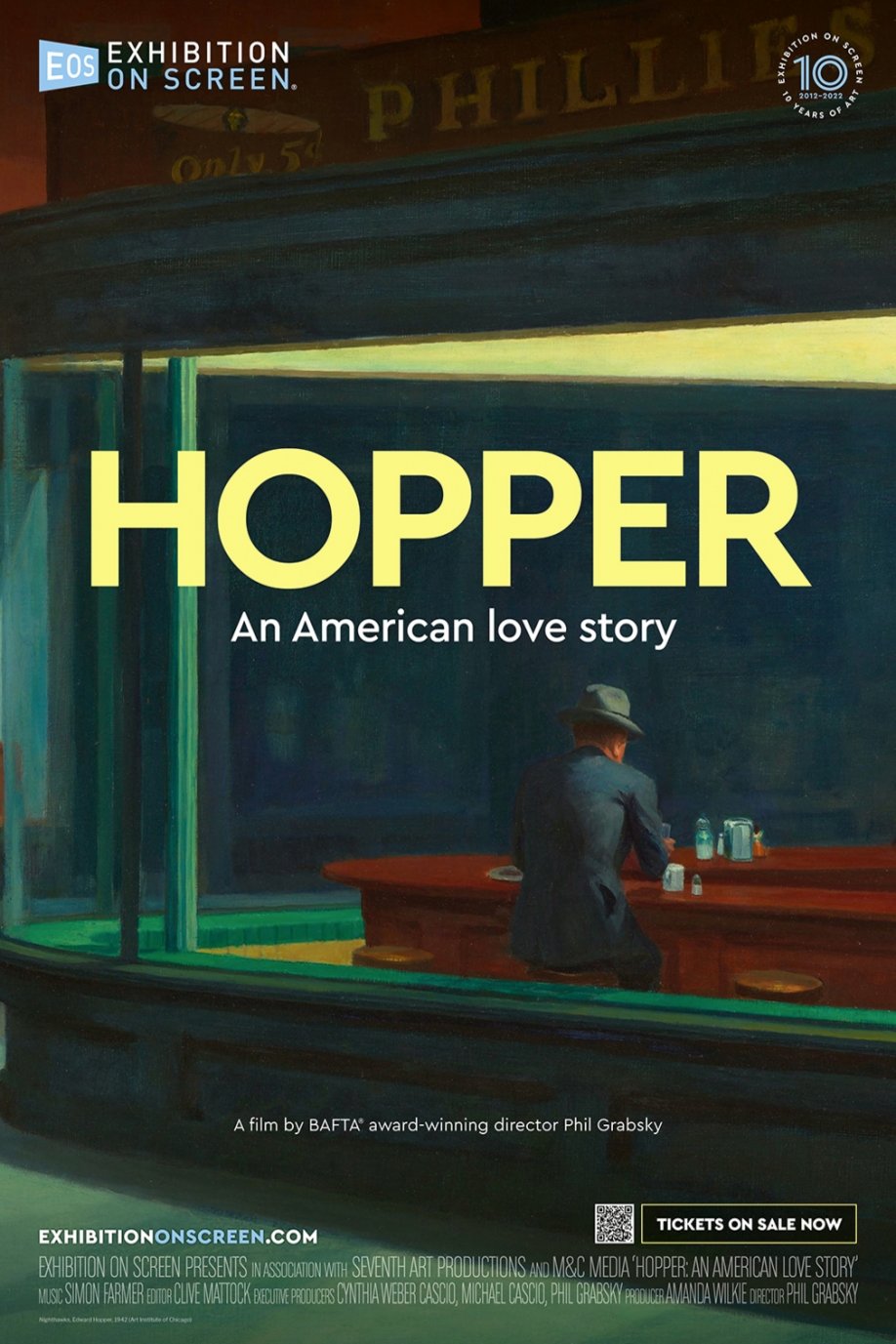L'affiche du film Exhibition on Screen: Hopper - An American Love Story