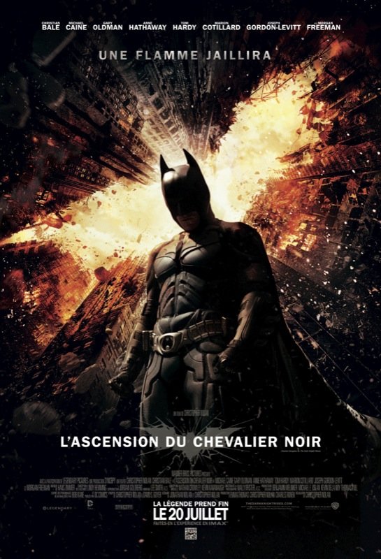 L'affiche du film L'Ascension du chevalier noir