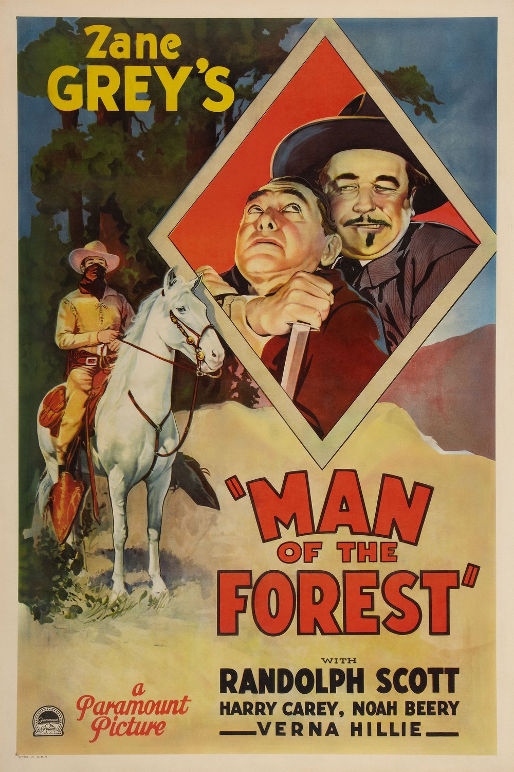 Poster of the movie Man of the Forest