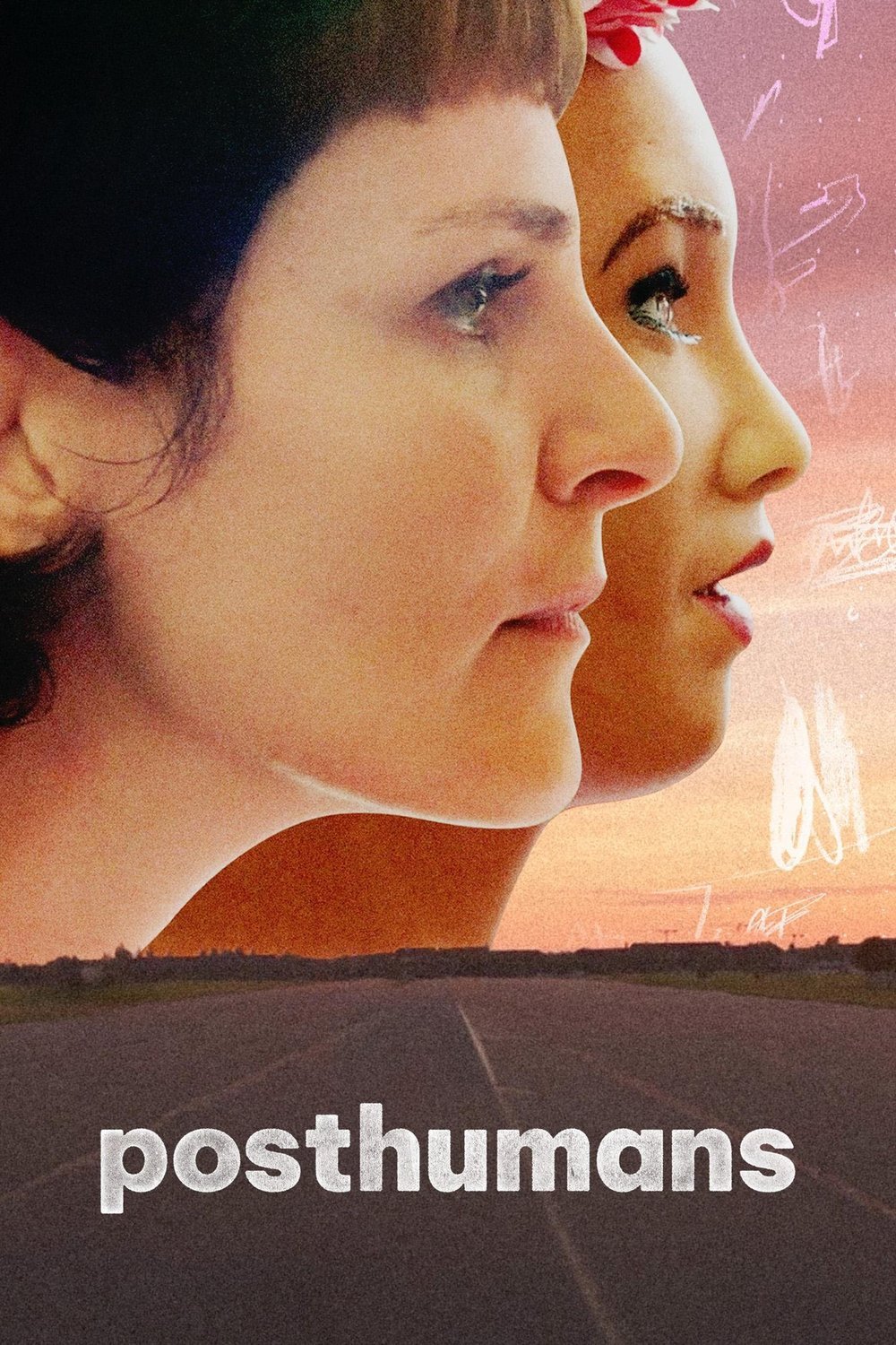 L'affiche du film Posthumains