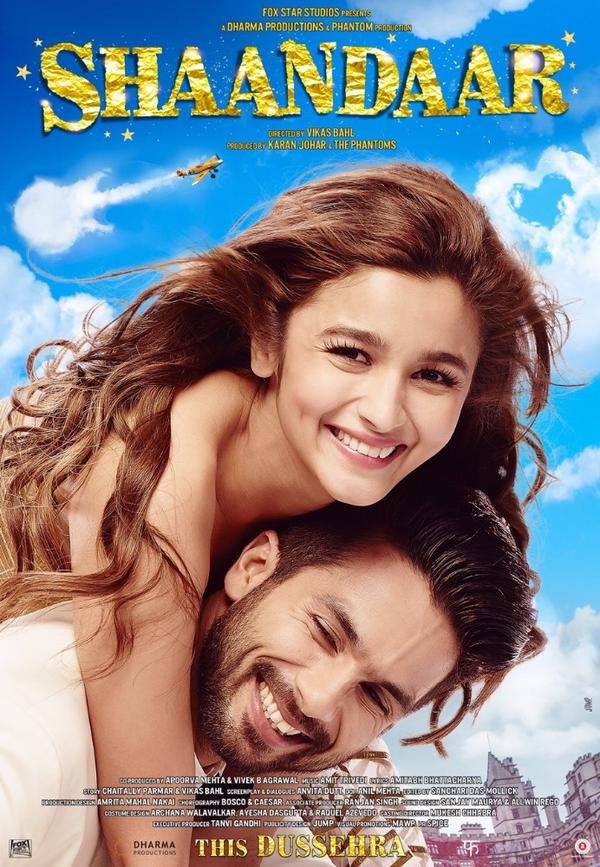 Hindi poster of the movie Shaandaar